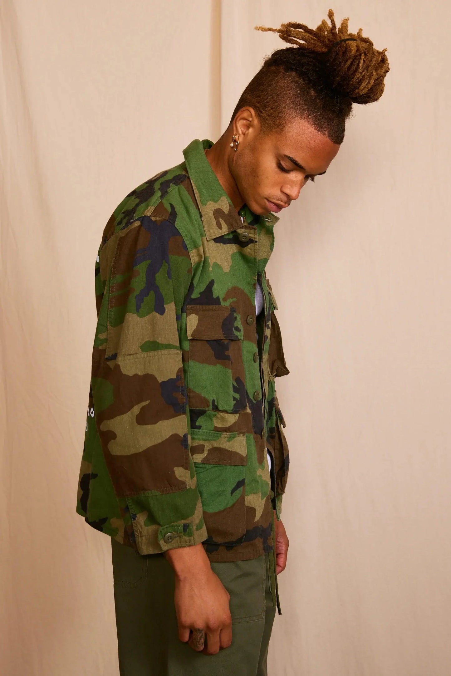 Black Sabbath Authentic Vintage Men's Camo Jacket-2
