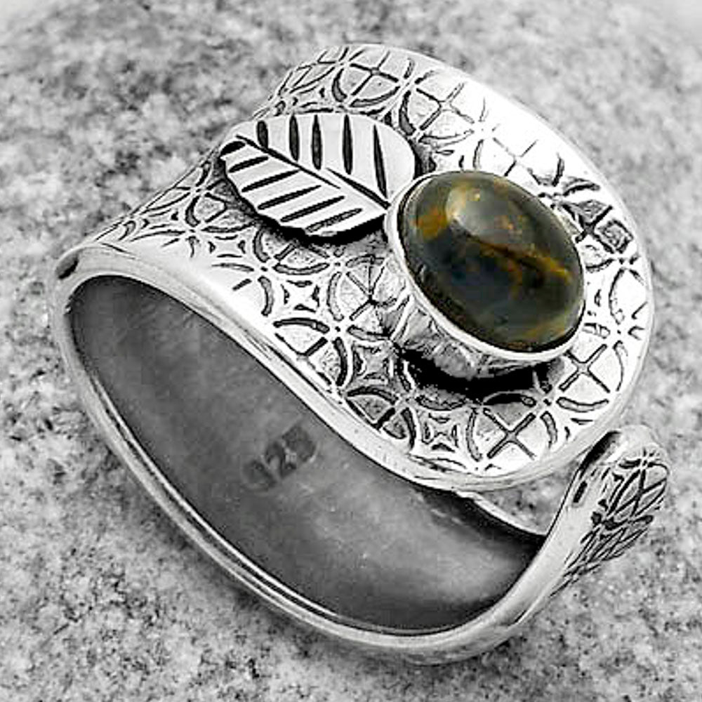 Adjustable - Pietersite - Namibia Ring size-7.5 R-1319 SDR170246-2