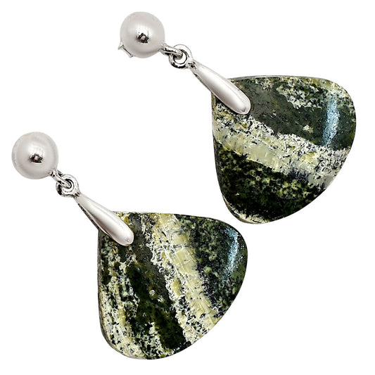 Natural Chrysotile Earrings E-1199 SDE90739-0